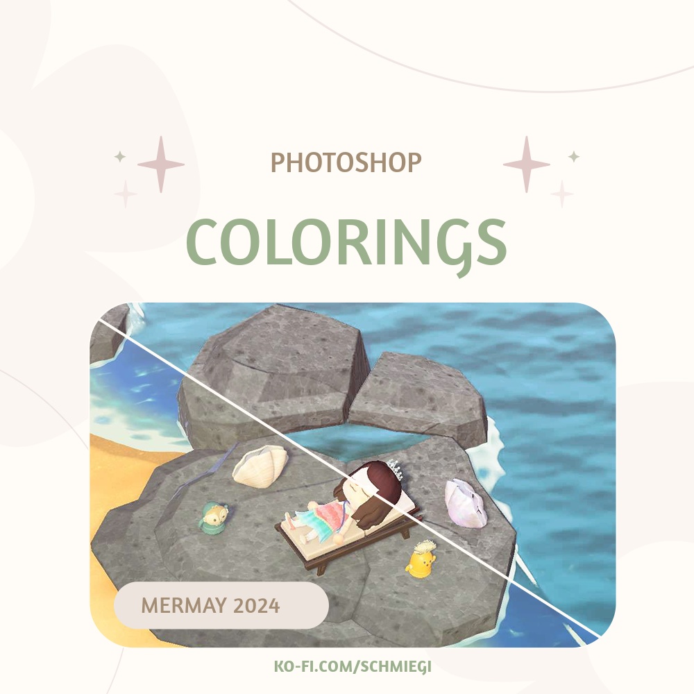 [Free Download] ACNH - Photoshop Coloring