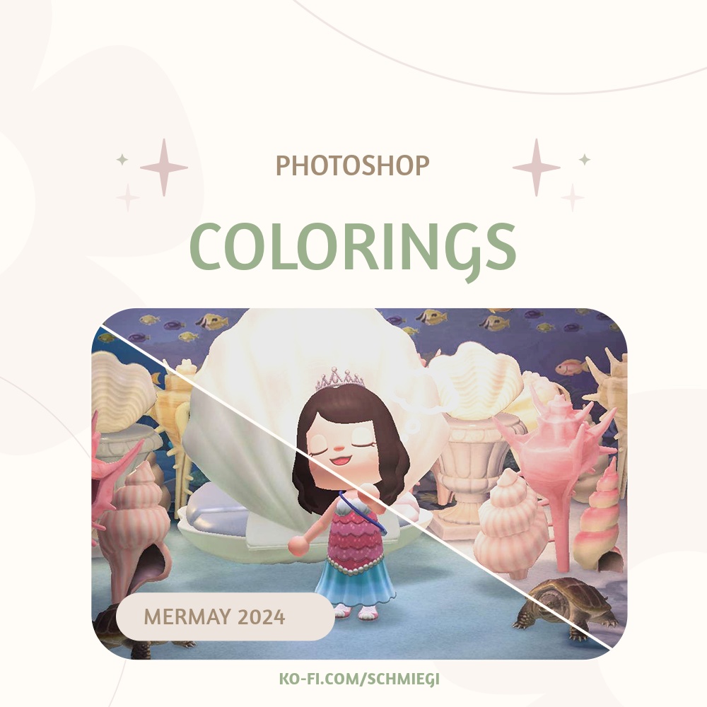 [Free Download] ACNH - Photoshop Coloring