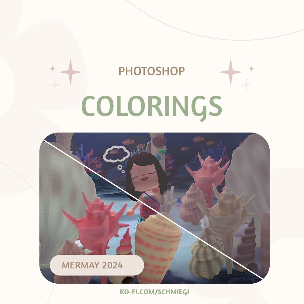 [Free Download] ACNH - Photoshop Coloring