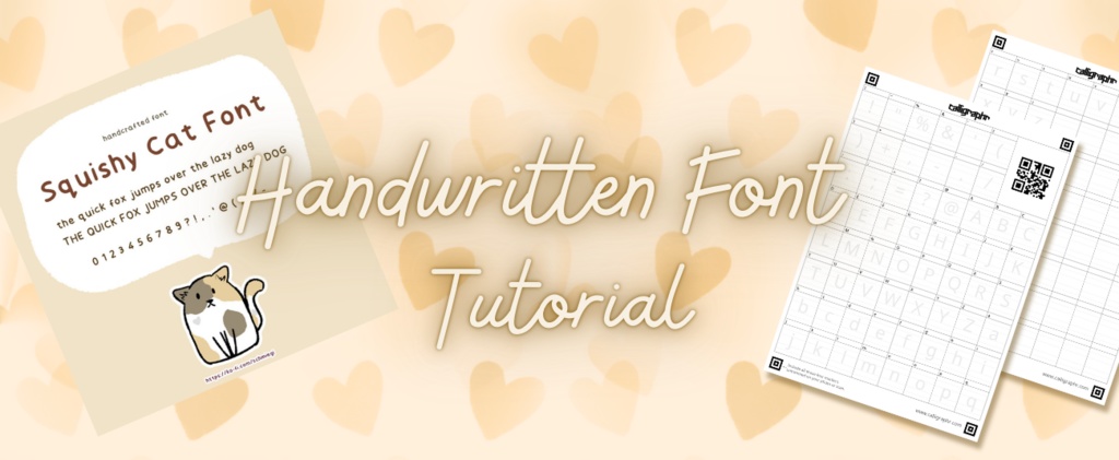 Tutorial - How to create a handwritten font