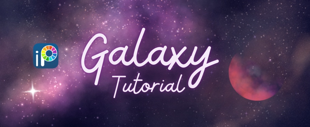 Tutorial - How to draw a galaxy Artwork in IbisPaintX