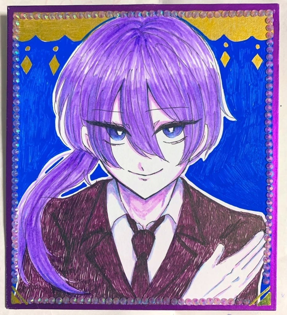 執事マリ色紙　17:00〜