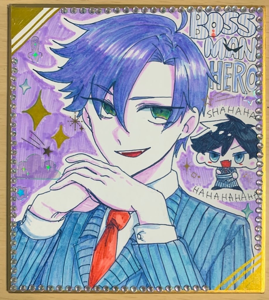 ヒロ社長色紙　13:30〜