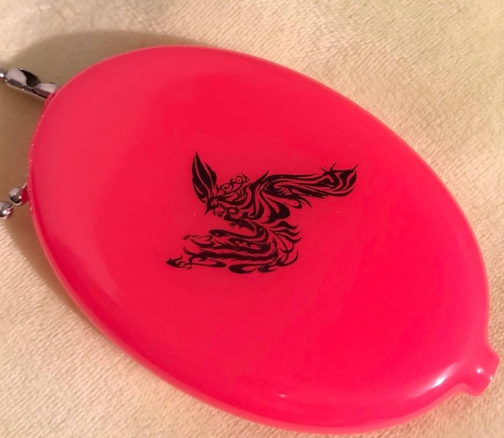 鳳凰ラバーコインケース