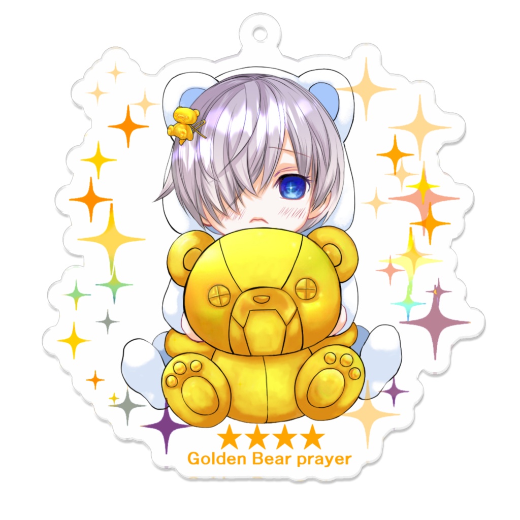 金熊アクキー70x70