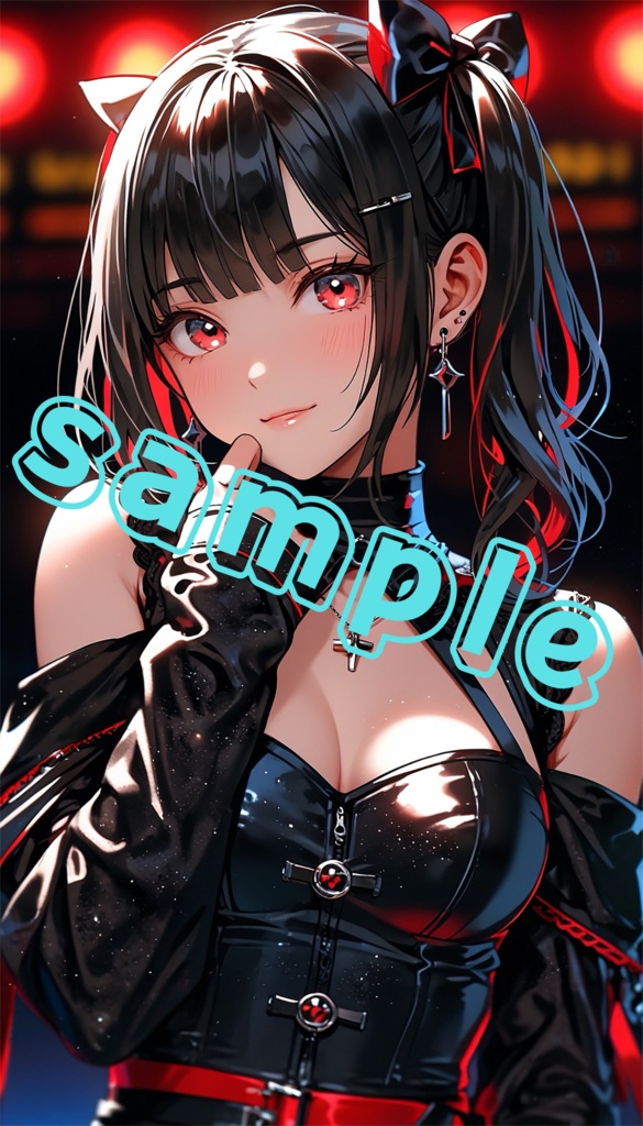 メタルな女の子スマホ壁紙①