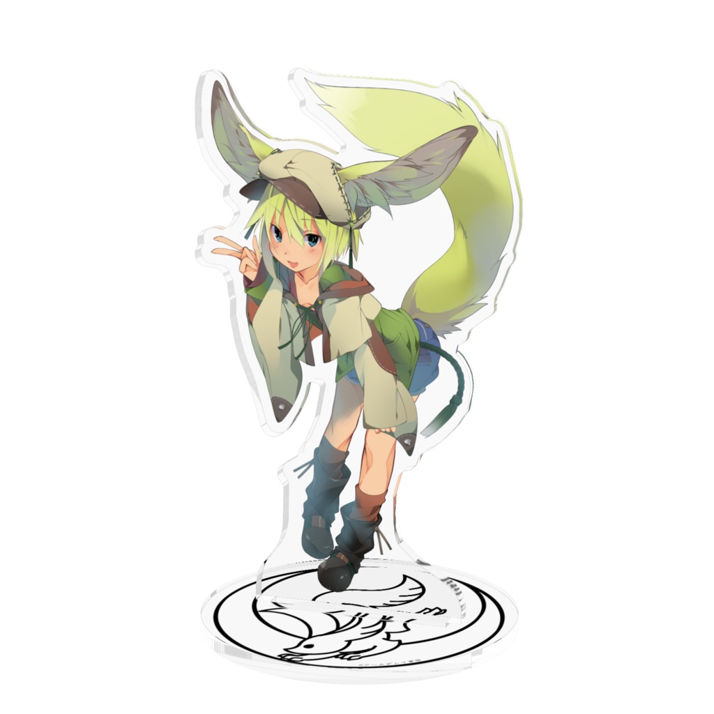 桐アクリルフィギュア / 10cm