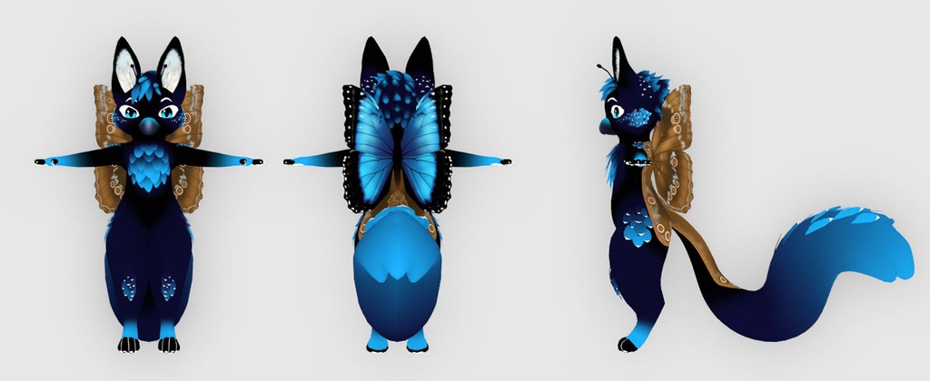 Blue Morpho Lepyphon Avatar