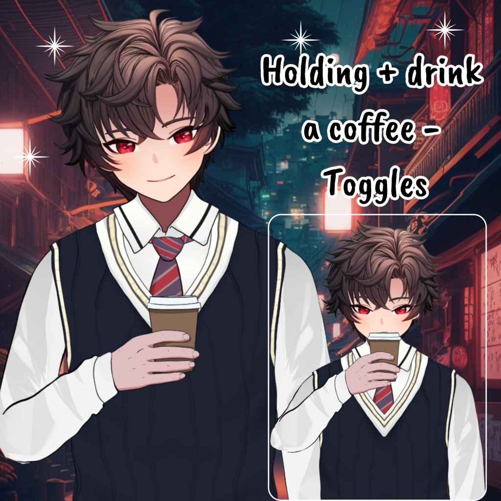 VTuber | Ben v2, the hoody lover | 22 emotions / toggles | Live2d model for Vtube Studio premade for streaming twitch, youtube, kick....