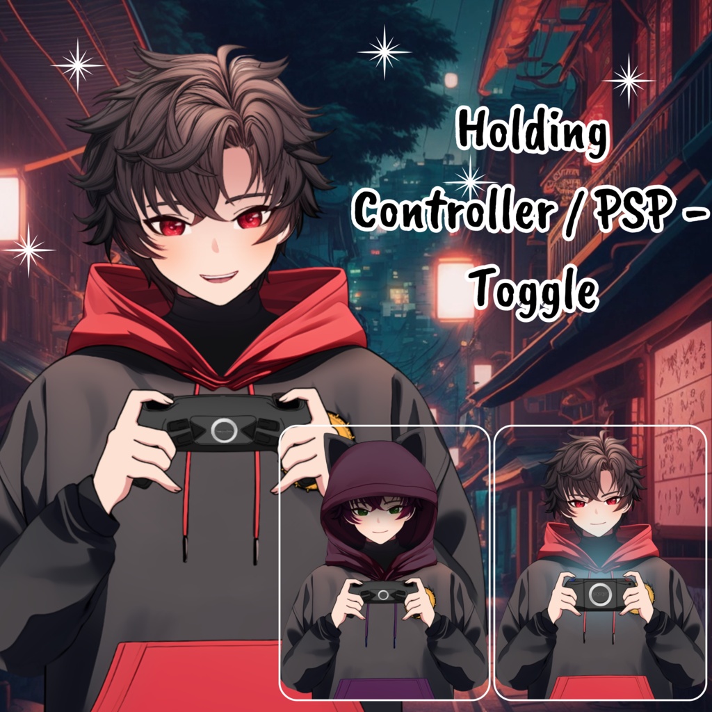 VTuber | Ben v2, the hoody lover | 22 emotions / toggles | Live2d model for Vtube Studio premade for streaming twitch, youtube, kick....