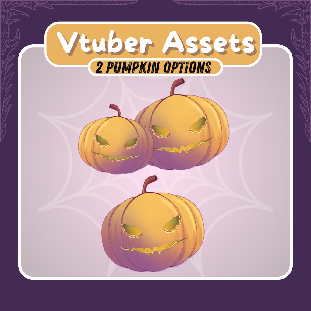 VTUBER ASSETS | Halloween Table Bundle | Animated Live2D items for "VTube Studio" | Streaming on Twitch, Kick, Youtube and more