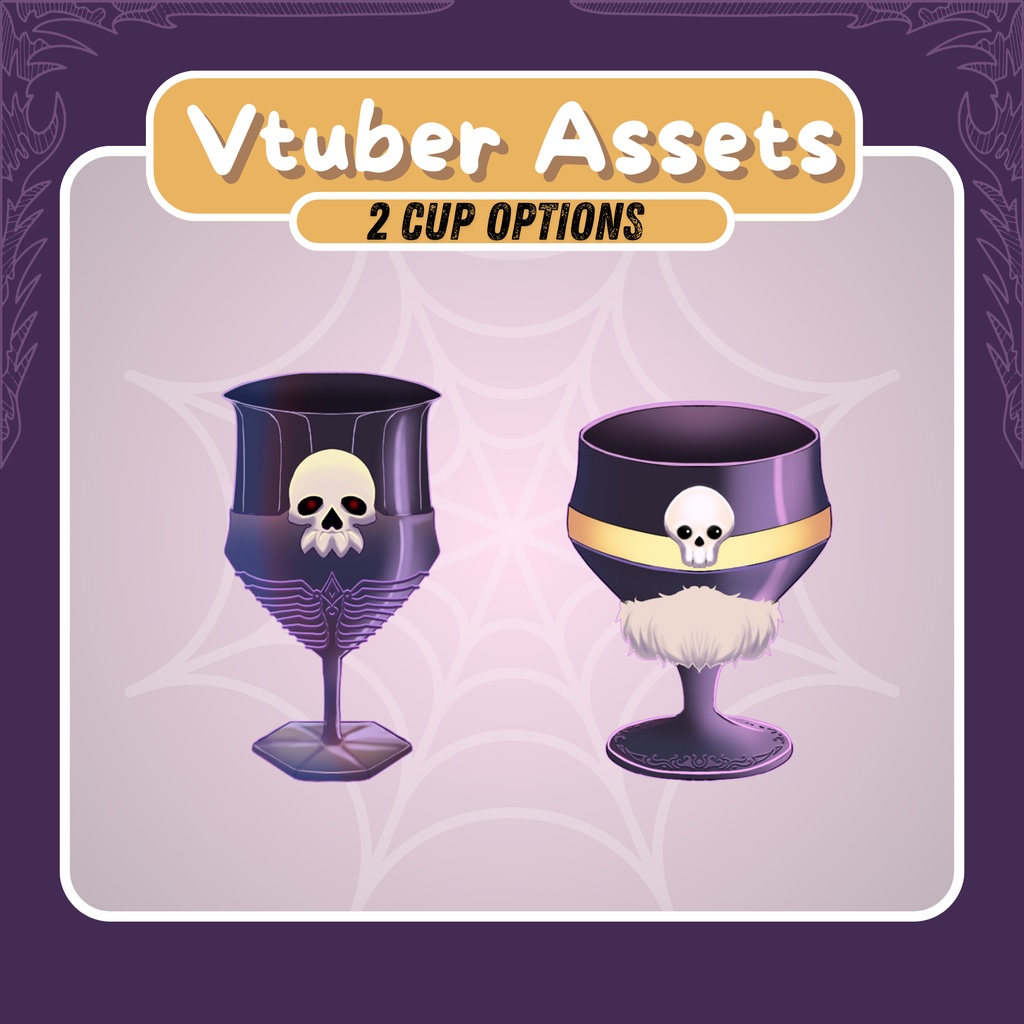 VTUBER ASSETS | Halloween Table Bundle | Animated Live2D items for "VTube Studio" | Streaming on Twitch, Kick, Youtube and more