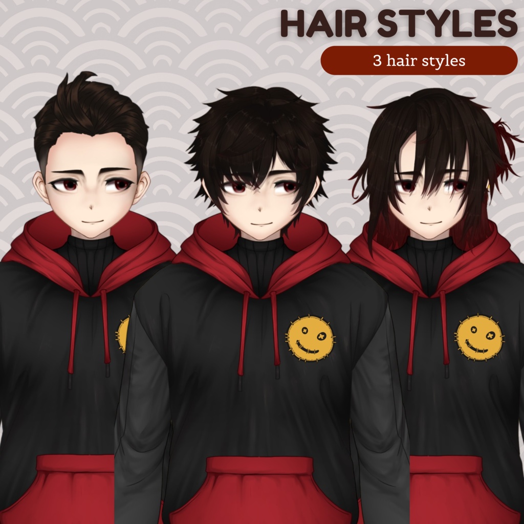 VTuber | Ben v3, the hoody lover | Highly customizable | Live2d model for Vtube Studio premade for streaming twitch, youtube, kick....