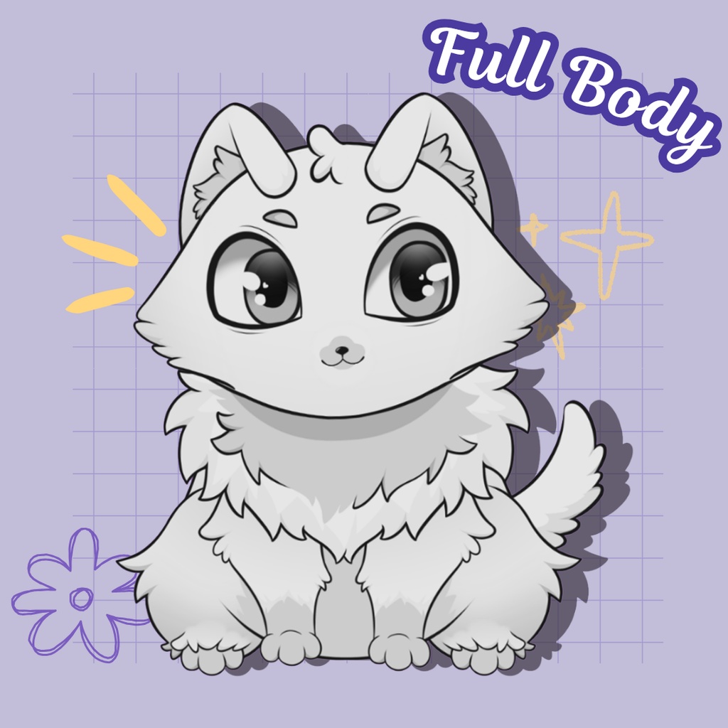 VTuber | Koneko, the cat | Highly customizable | Live2d model for Vtube Studio premade for streaming twitch, youtube, kick