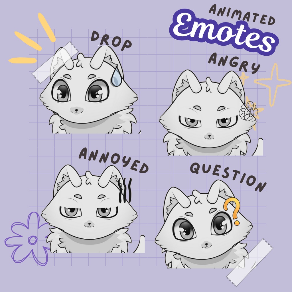 VTuber | Koneko, the cat | Highly customizable | Live2d model for Vtube Studio premade for streaming twitch, youtube, kick