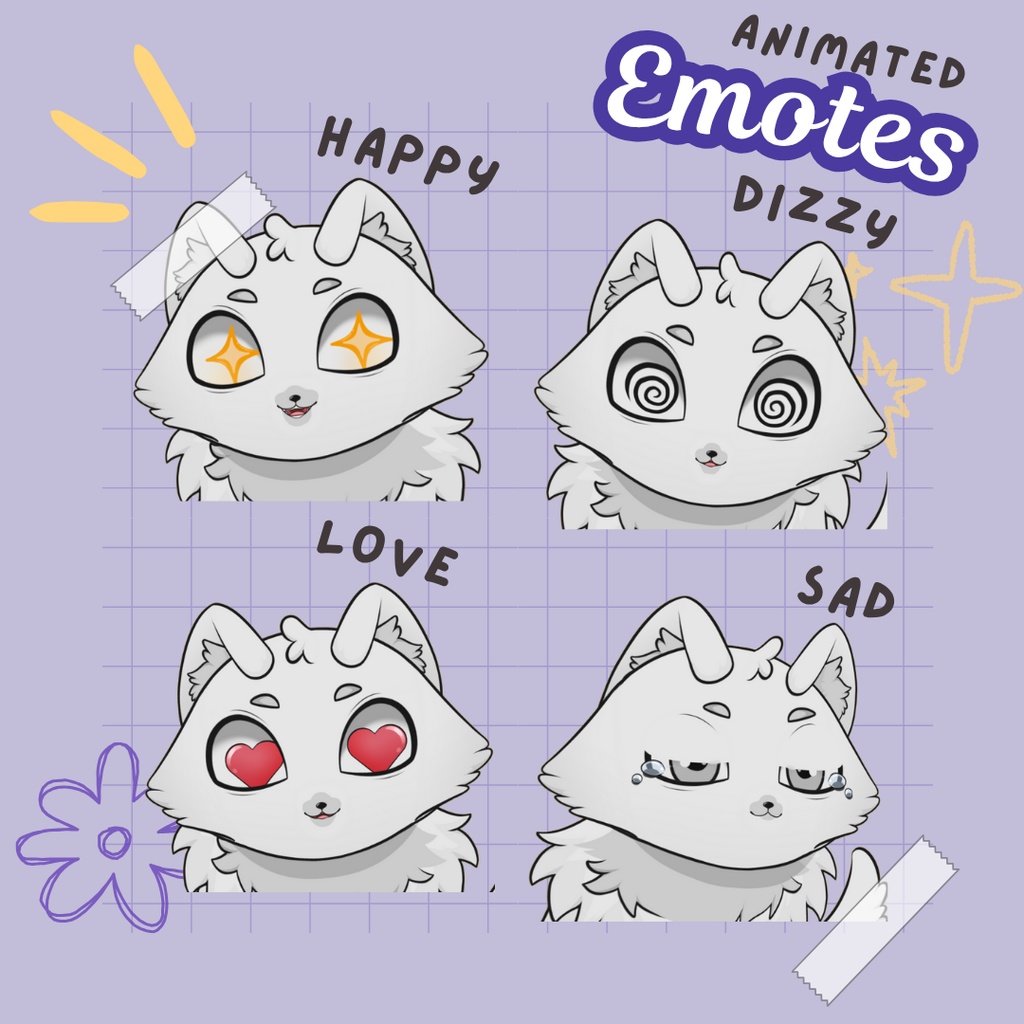 VTuber | Koneko, the cat | Highly customizable | Live2d model for Vtube Studio premade for streaming twitch, youtube, kick