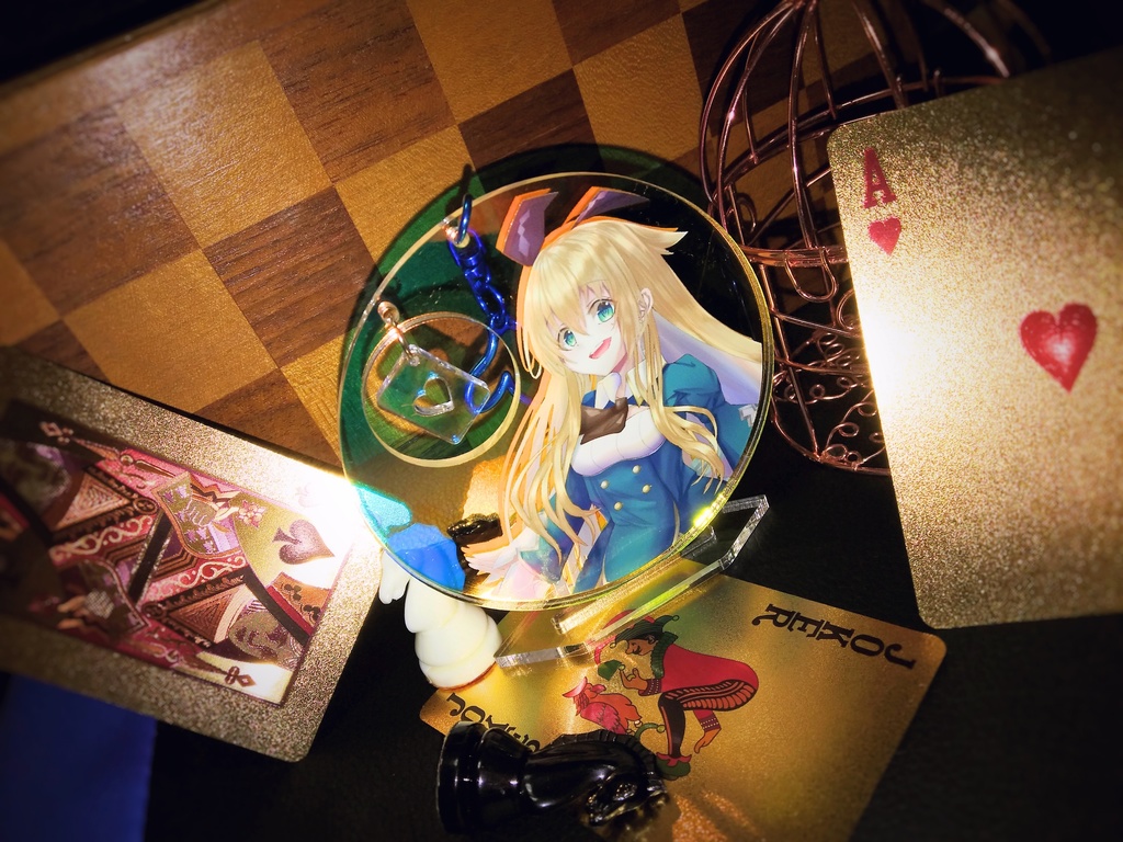 アクリルキーホルダー　アリス