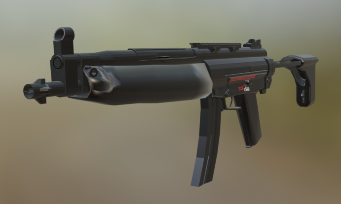 MP5　３Dモデル