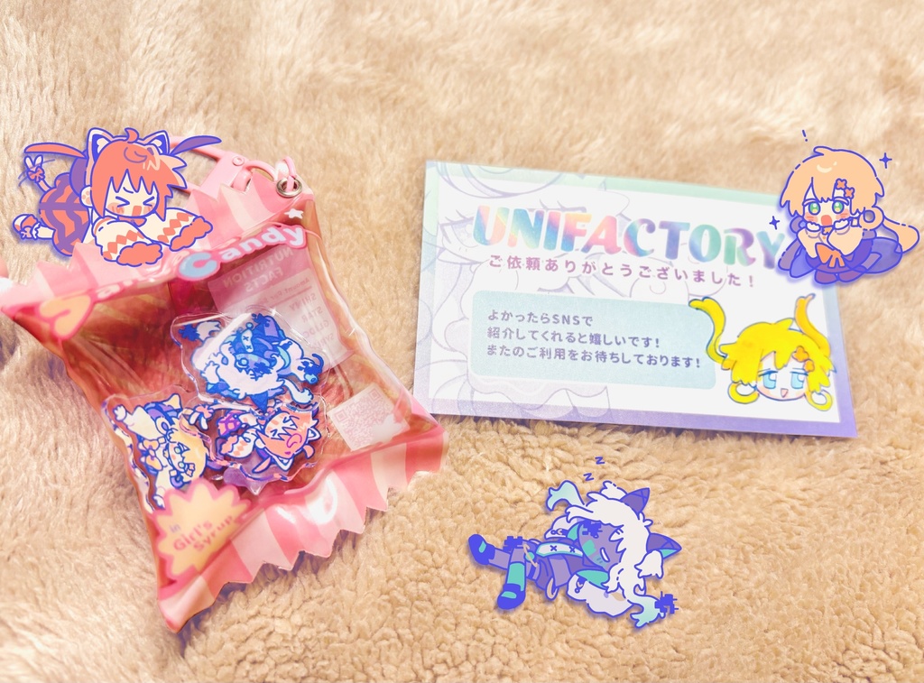 三馬鹿キャンディチャーム