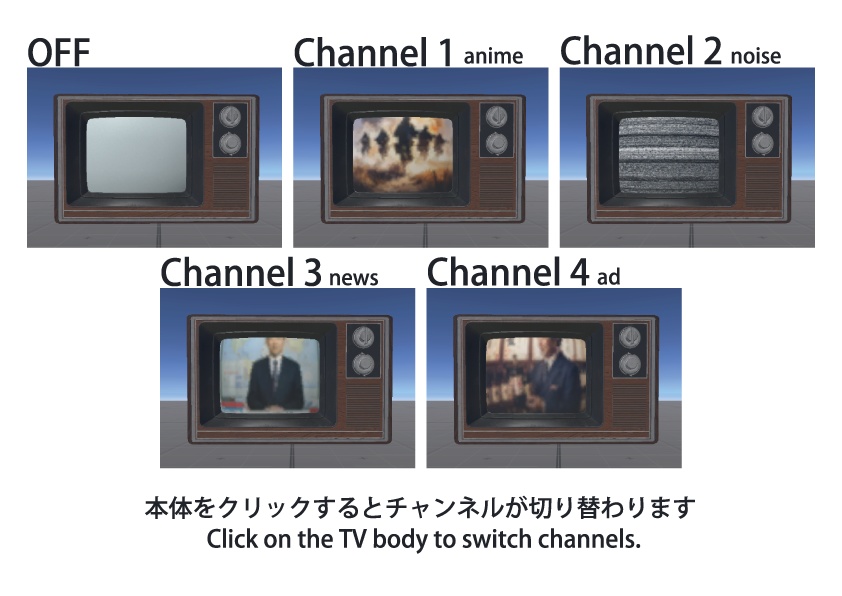 昭和レトロ風のTV
