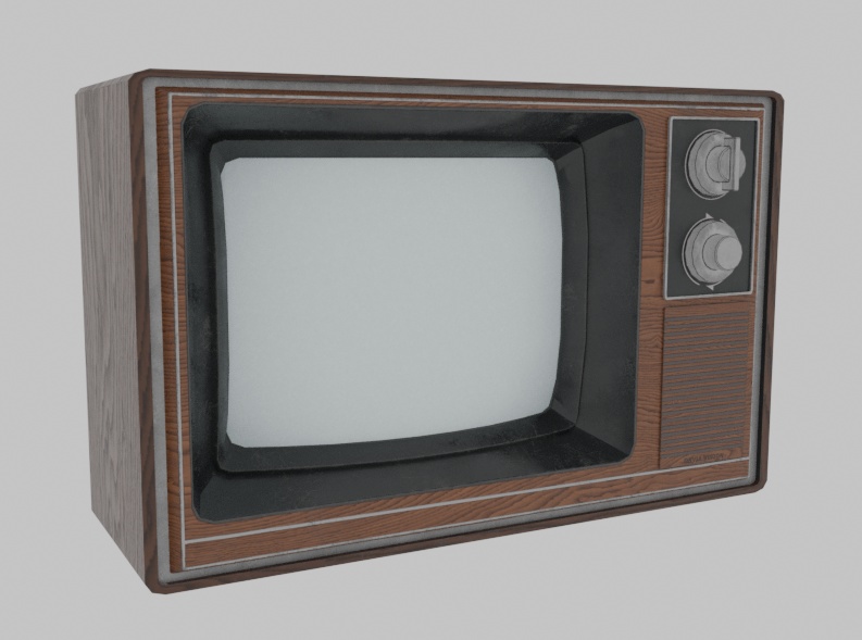 昭和レトロ風のTV