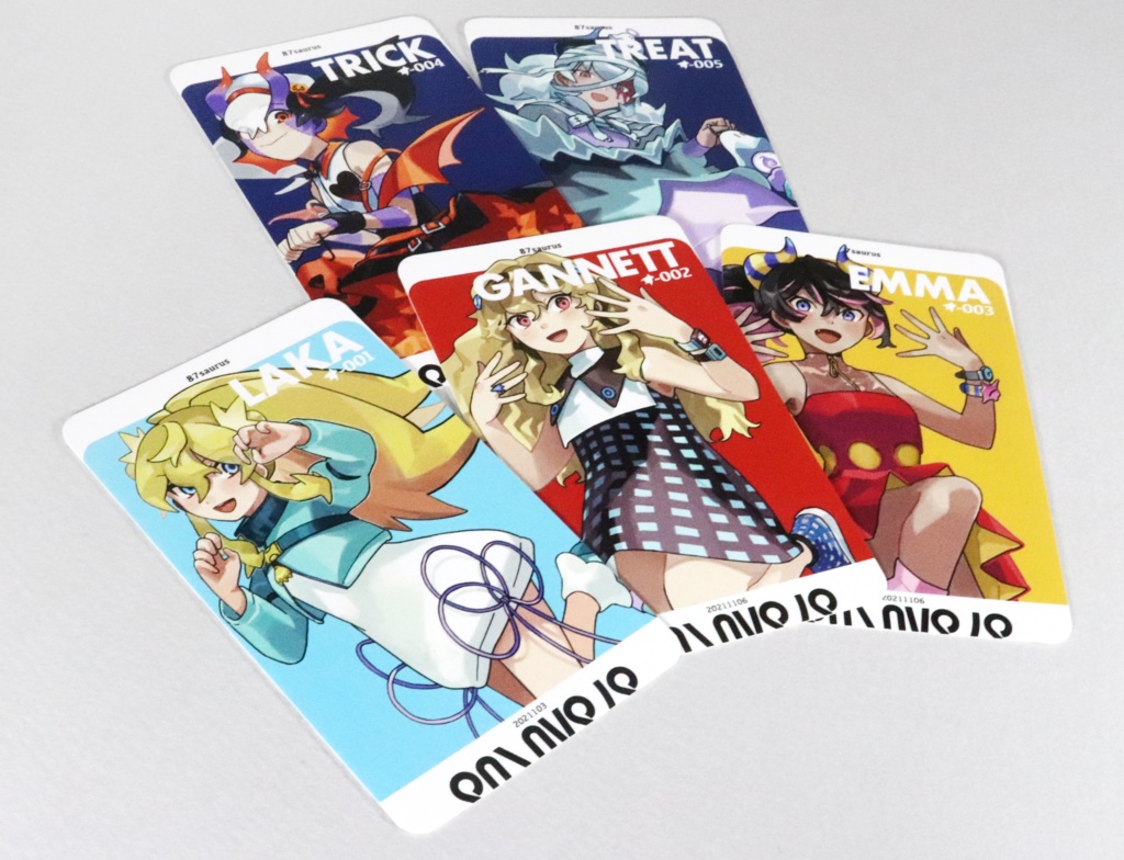 ZAU'S CARD 001-005