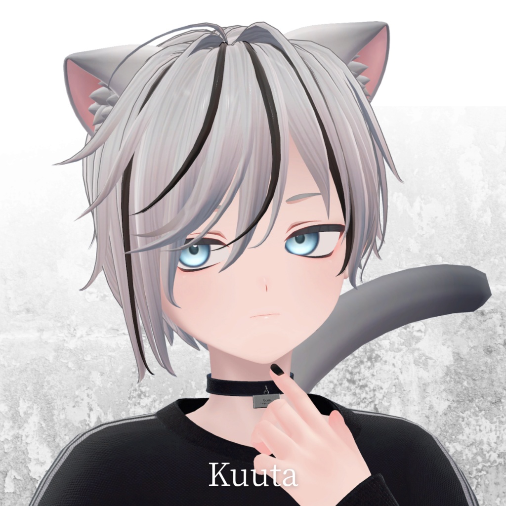 【6アバター対応】Asym Fringe Layer【VRchat想定】