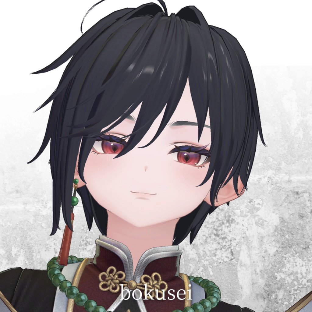 【6アバター対応】Asym Fringe Layer【VRchat想定】