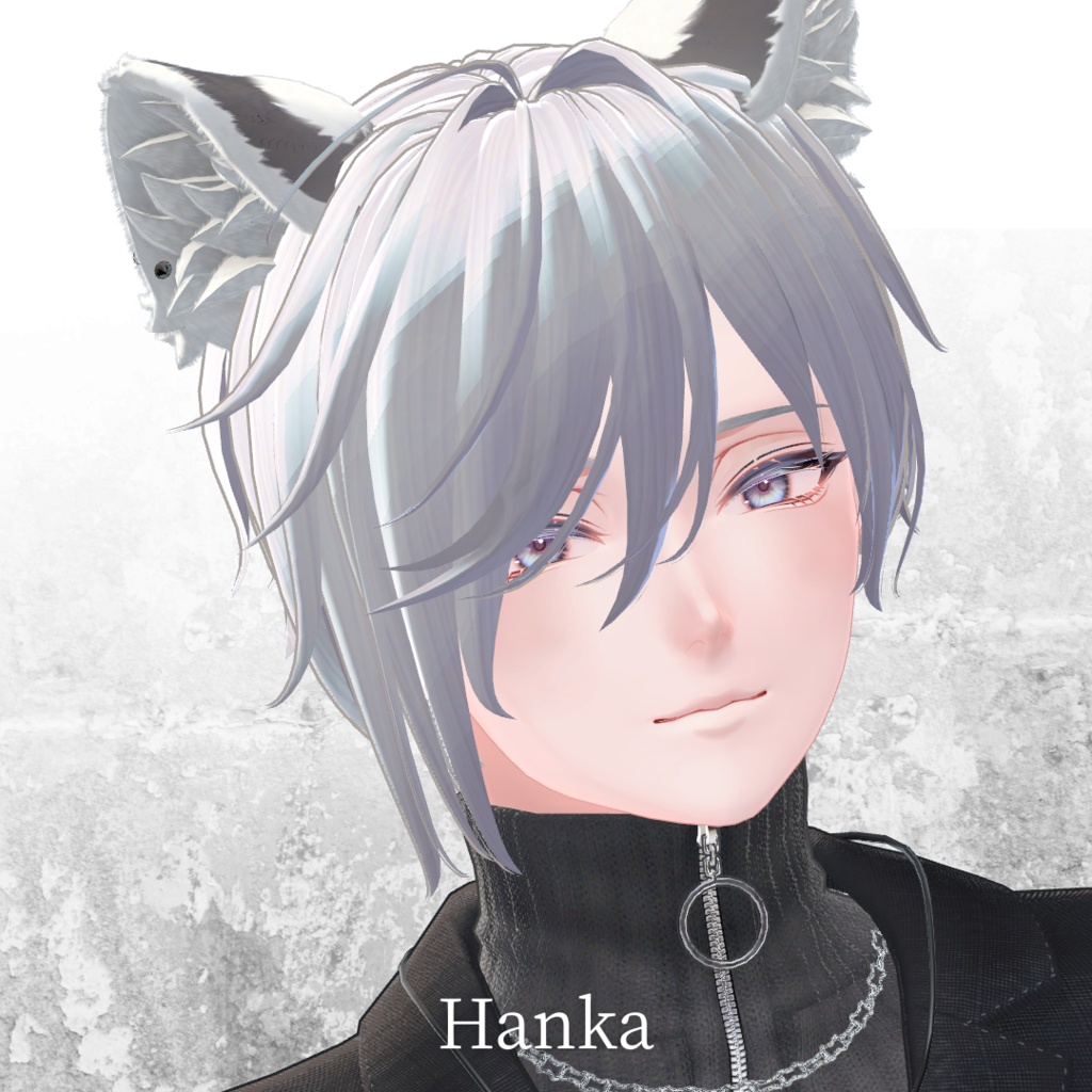 【6アバター対応】Asym Fringe Layer【VRchat想定】