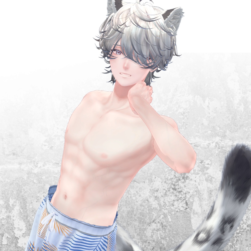 【複数アバター対応】Azure Chill Swim wear【VRchat想定】
