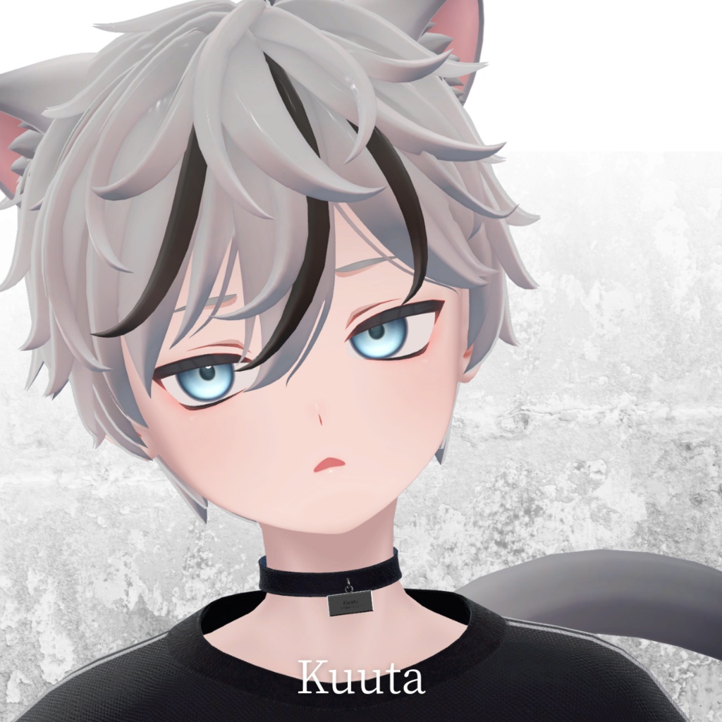 【7アバター対応】Touslelight hair【VRchat想定】