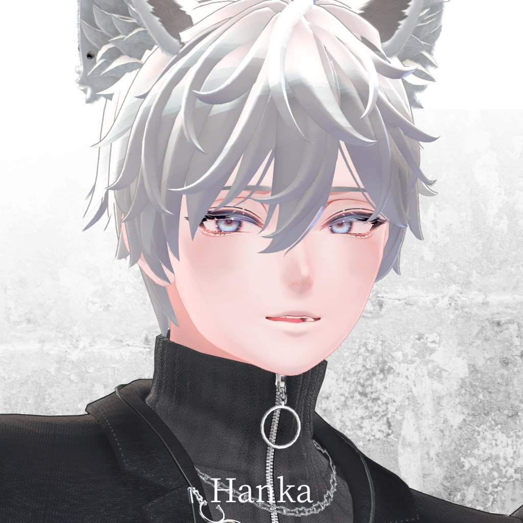 【7アバター対応】Touslelight hair【VRchat想定】