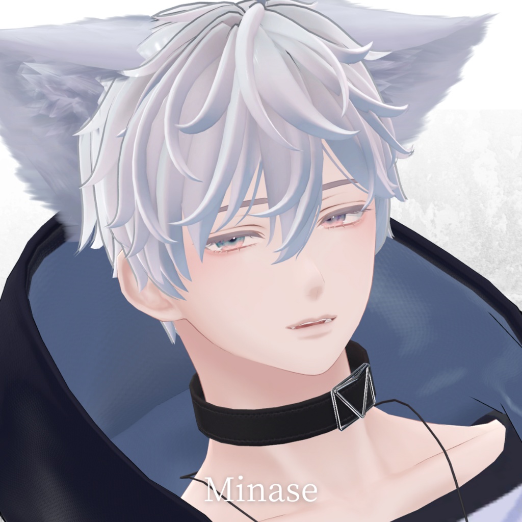 【7アバター対応】Touslelight hair【VRchat想定】