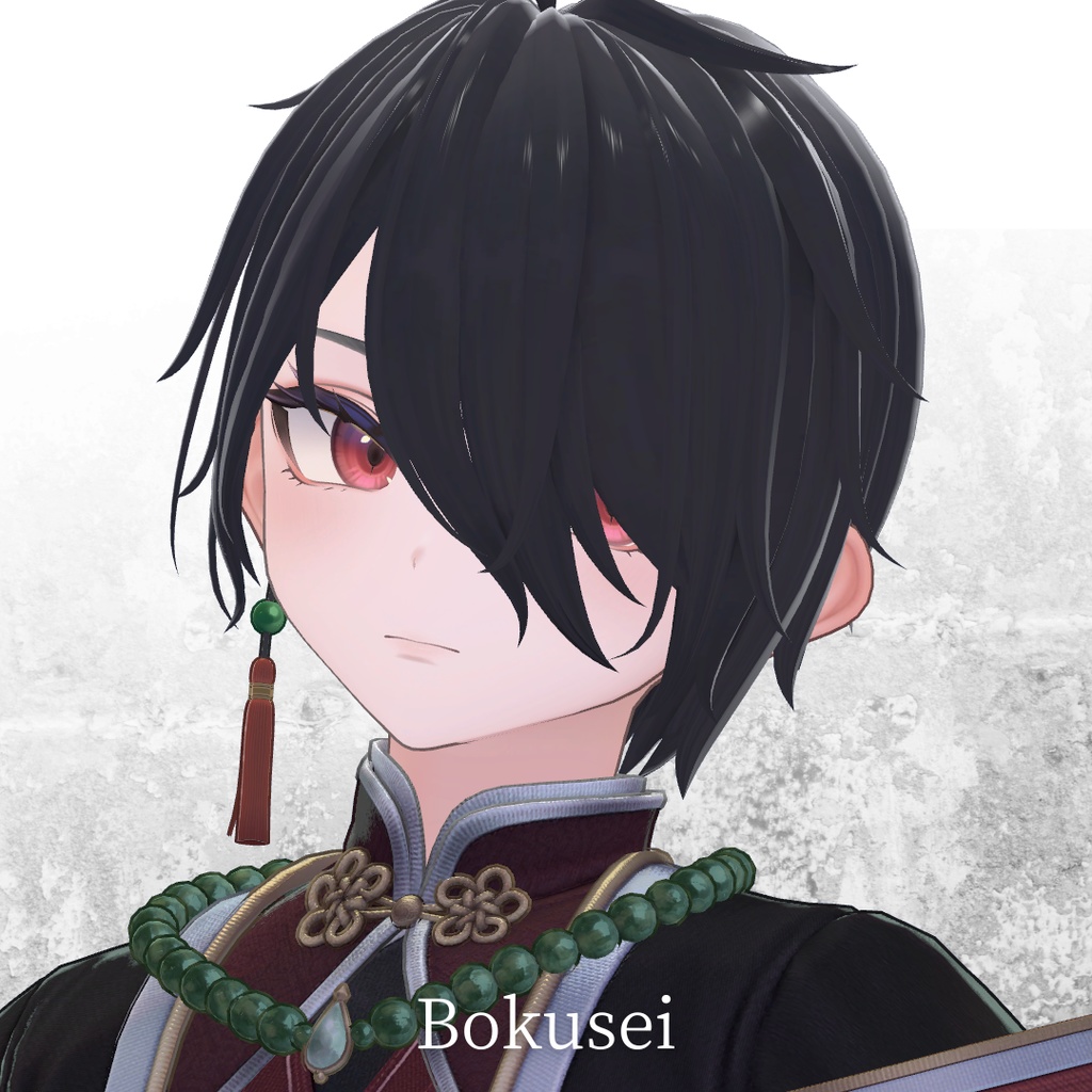 【4アバター対応】Obscured Eye Cut【VRchat想定】