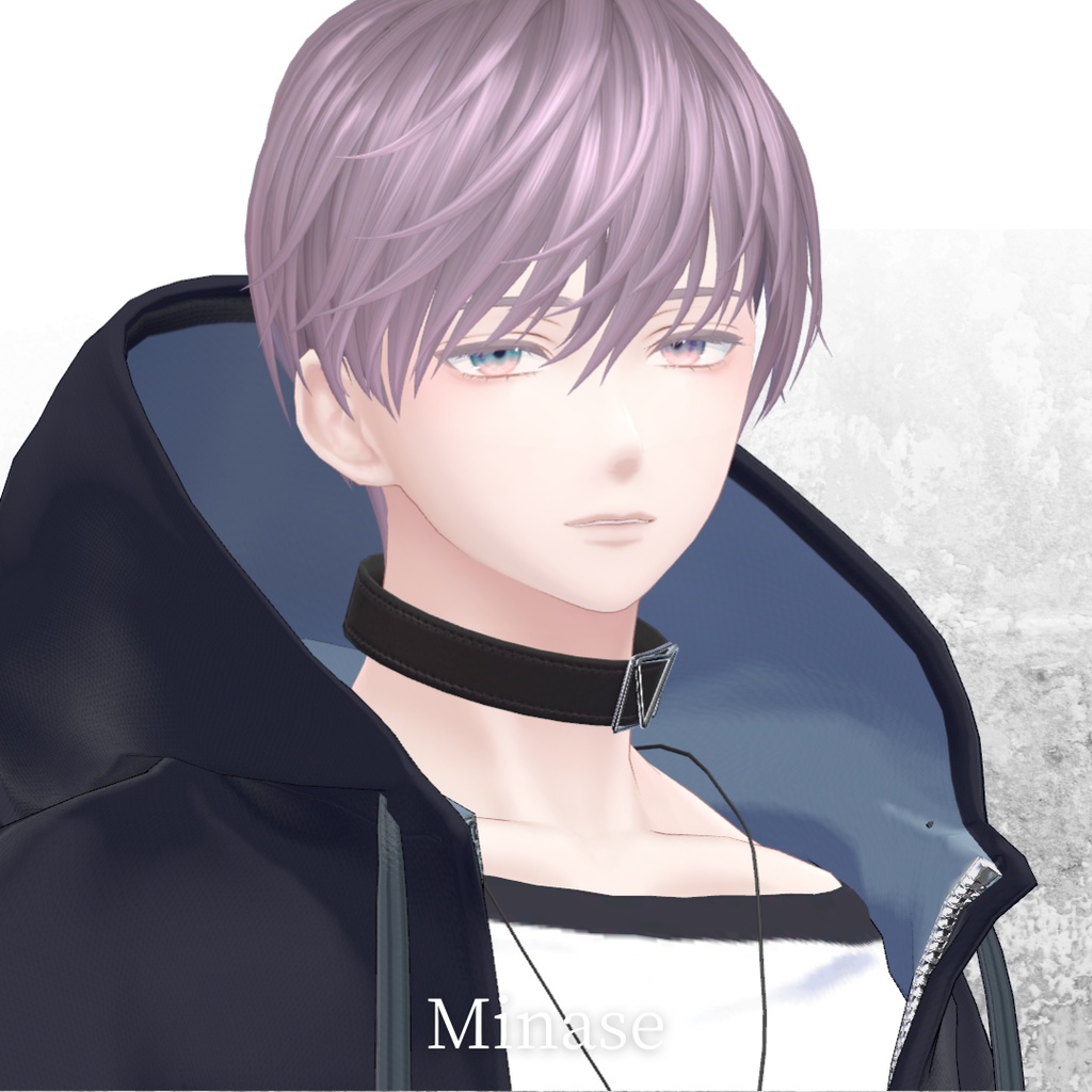 【10アバター対応】MN_re_Hair 01【VRchat想定】
