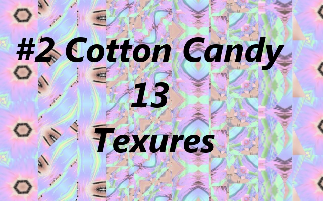 #2 Texture pack_ Cotton Candy_13 textures