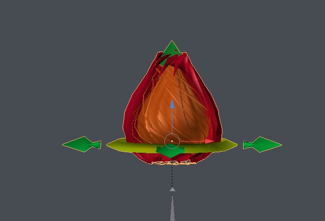 Fire Flower mesh Hallo