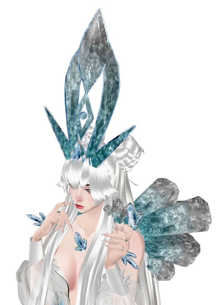 Chrystal Princess chrystal full body chrystles mesh