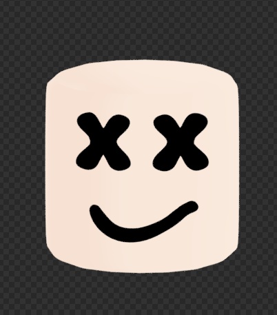 VRoid Marshmallow head Mr. Squishy