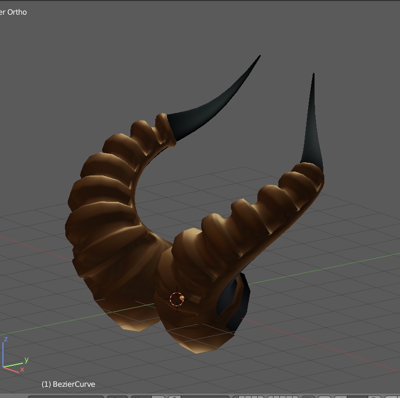 Armorred Dragon Horns