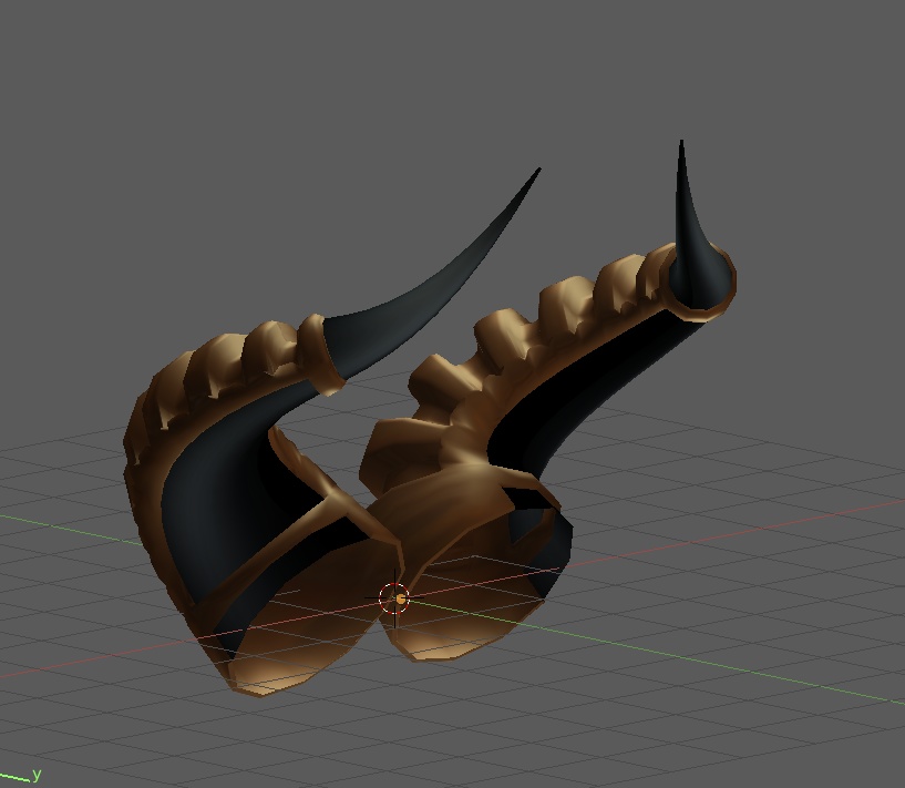 Armorred Dragon Horns