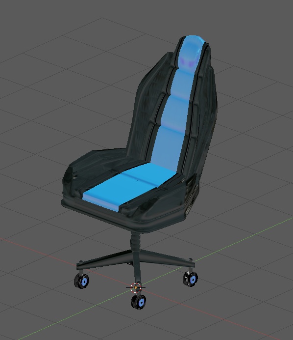 3Dmodel of a gaming chair