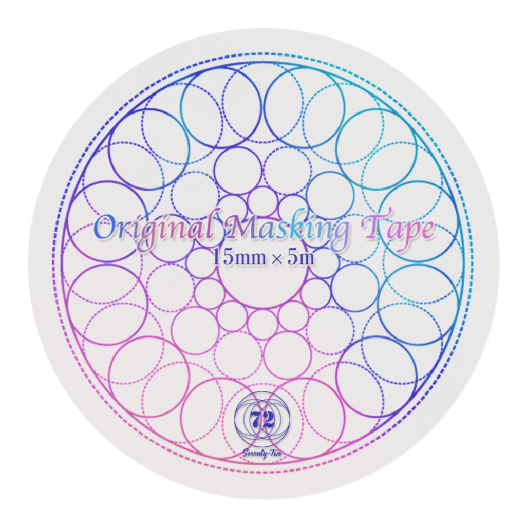 Sacred Geomety (神聖幾何学) マスキングテープ