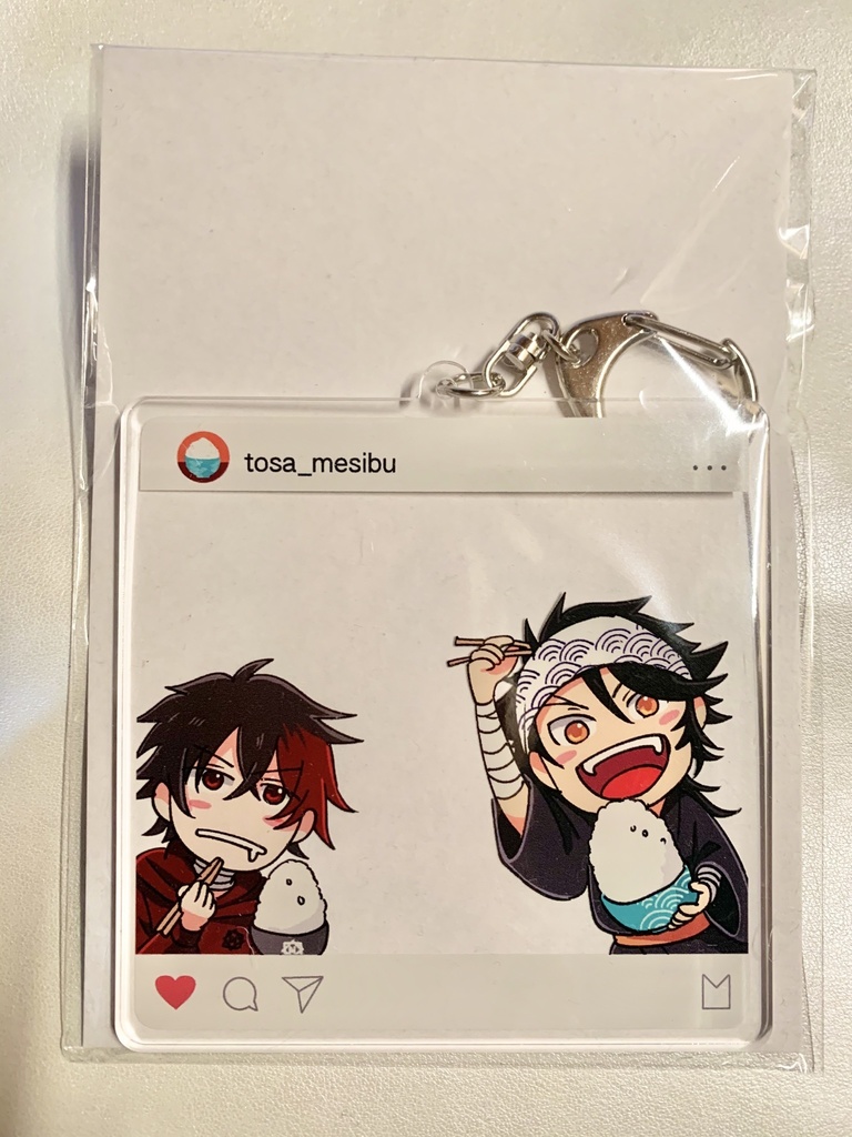 インスタ風アクリルキーホルダー 刀剣乱舞