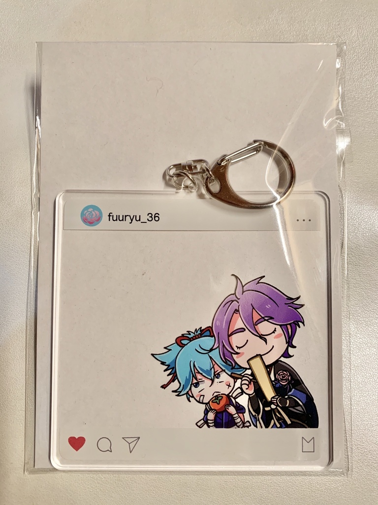 インスタ風アクリルキーホルダー 刀剣乱舞