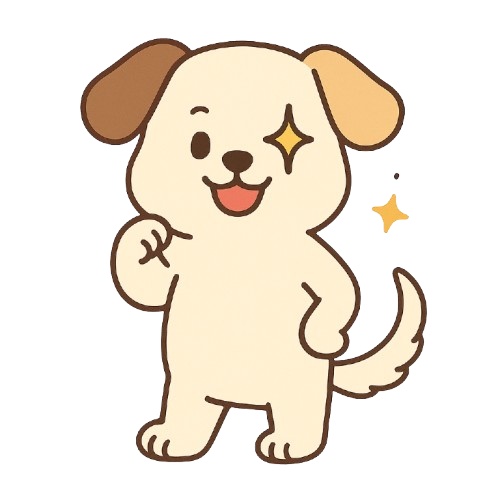 犬小屋本舗 表情スタンプ素材 Vol.3|ゆるかわ6種セット🐶🎭