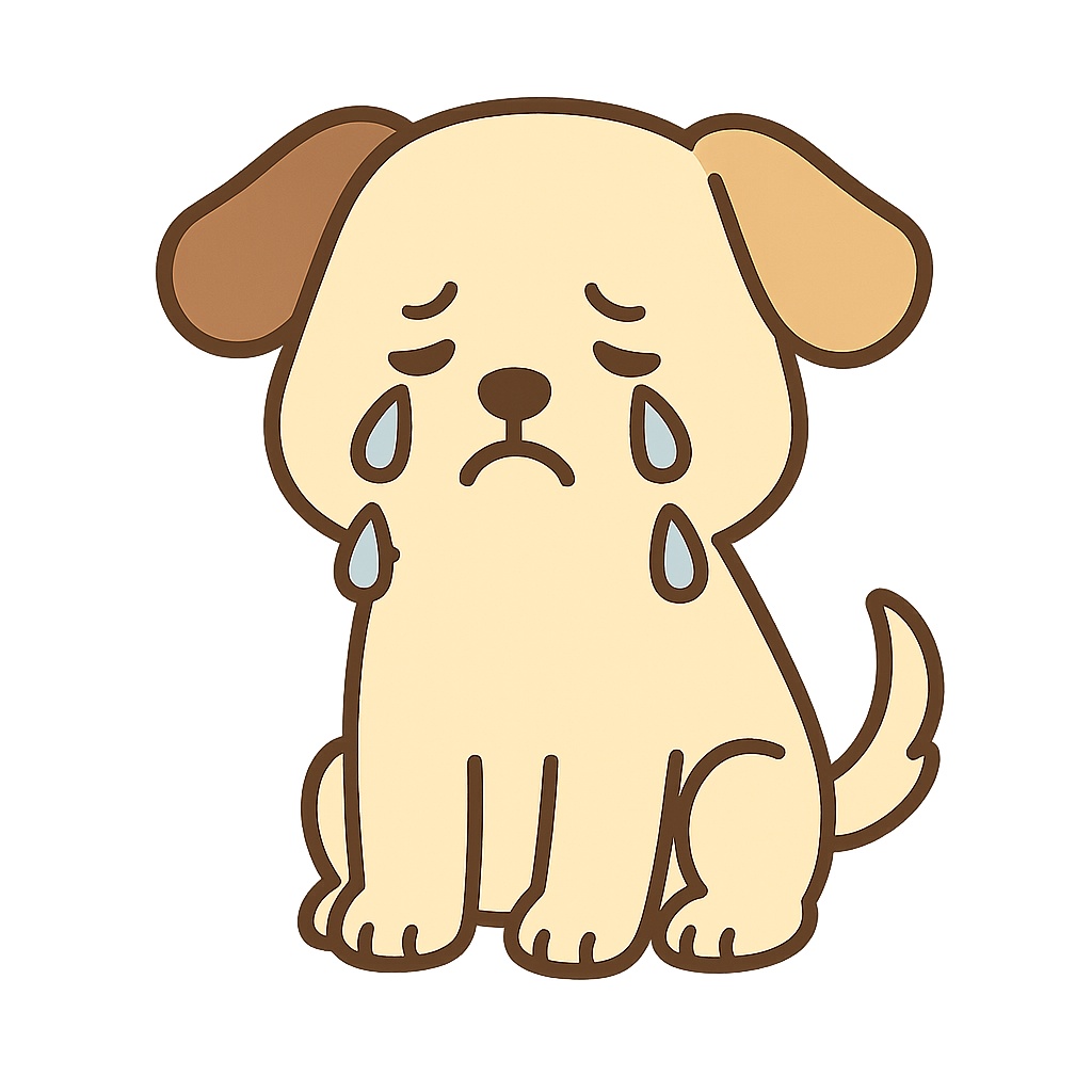 犬小屋本舗 表情スタンプ素材 Vol.3|ゆるかわ6種セット🐶🎭