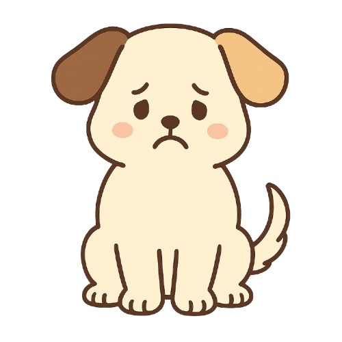 犬小屋本舗 表情スタンプ素材 Vol.3|ゆるかわ6種セット🐶🎭