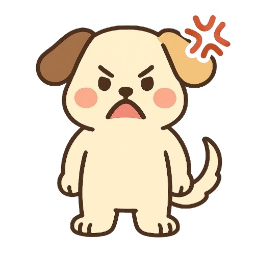 犬小屋本舗 表情スタンプ素材 Vol.3|ゆるかわ6種セット🐶🎭