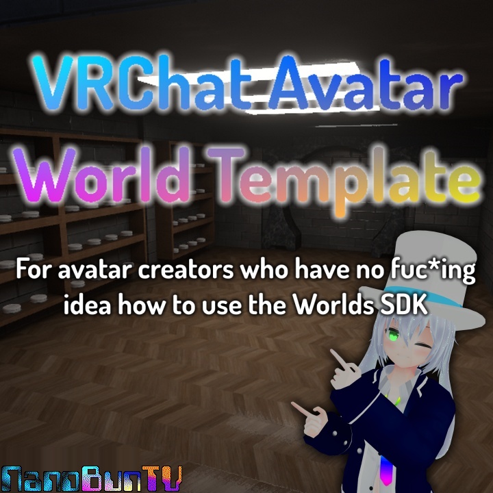 Avatar World Template for VRChat